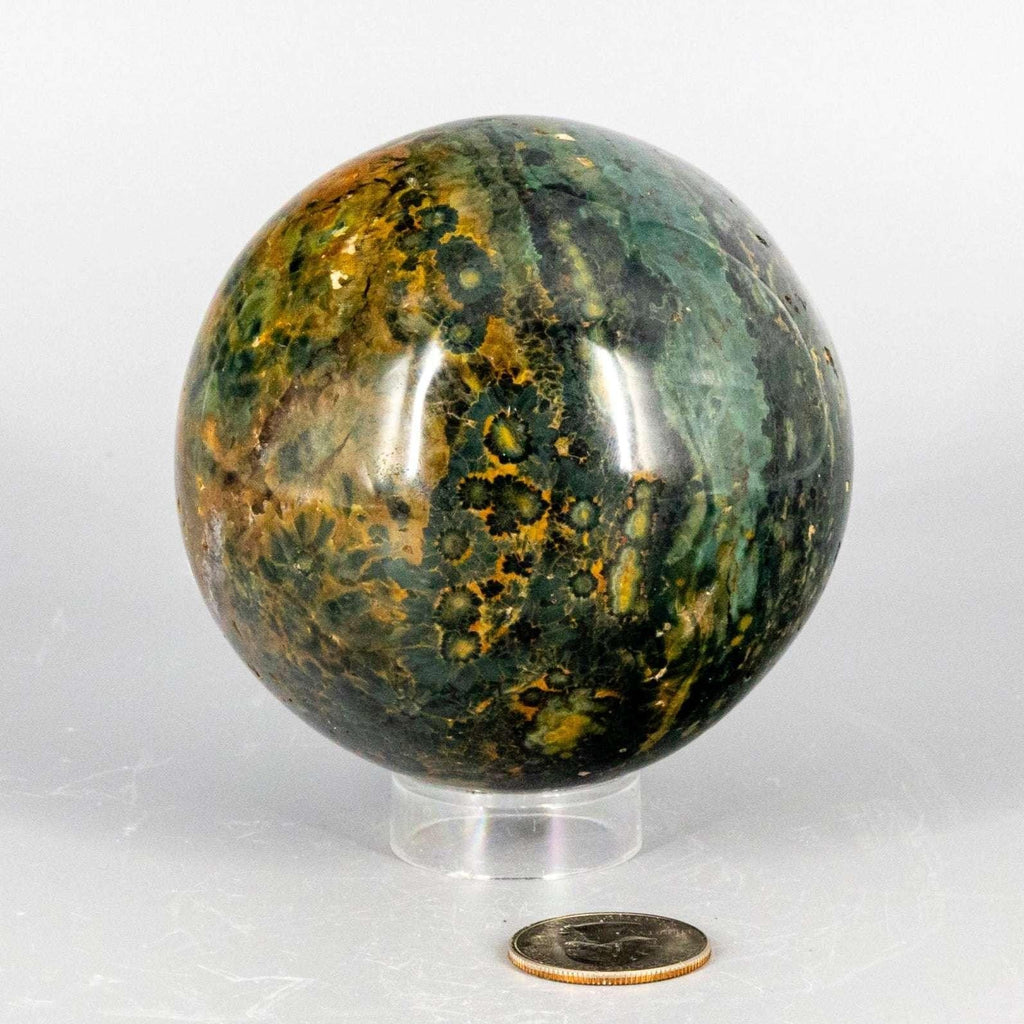 Ocean Jasper Sphere - 85mm (820g)