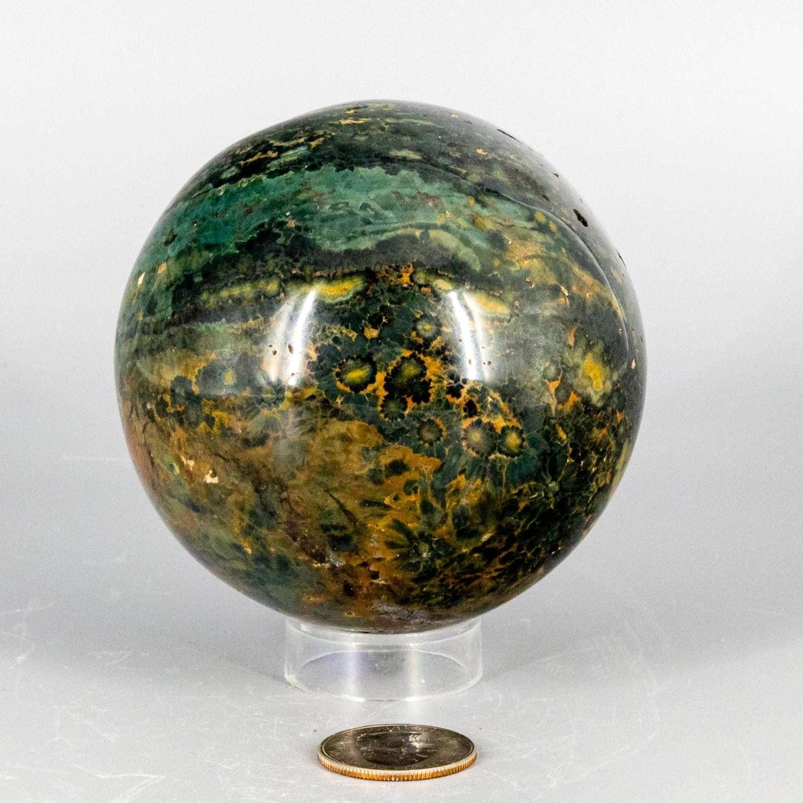 Ocean Jasper Sphere - 85mm (820g)