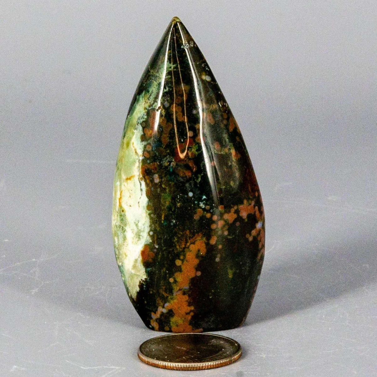 Ocean Jasper Torch Freeform | Small 78g Natural Crystal