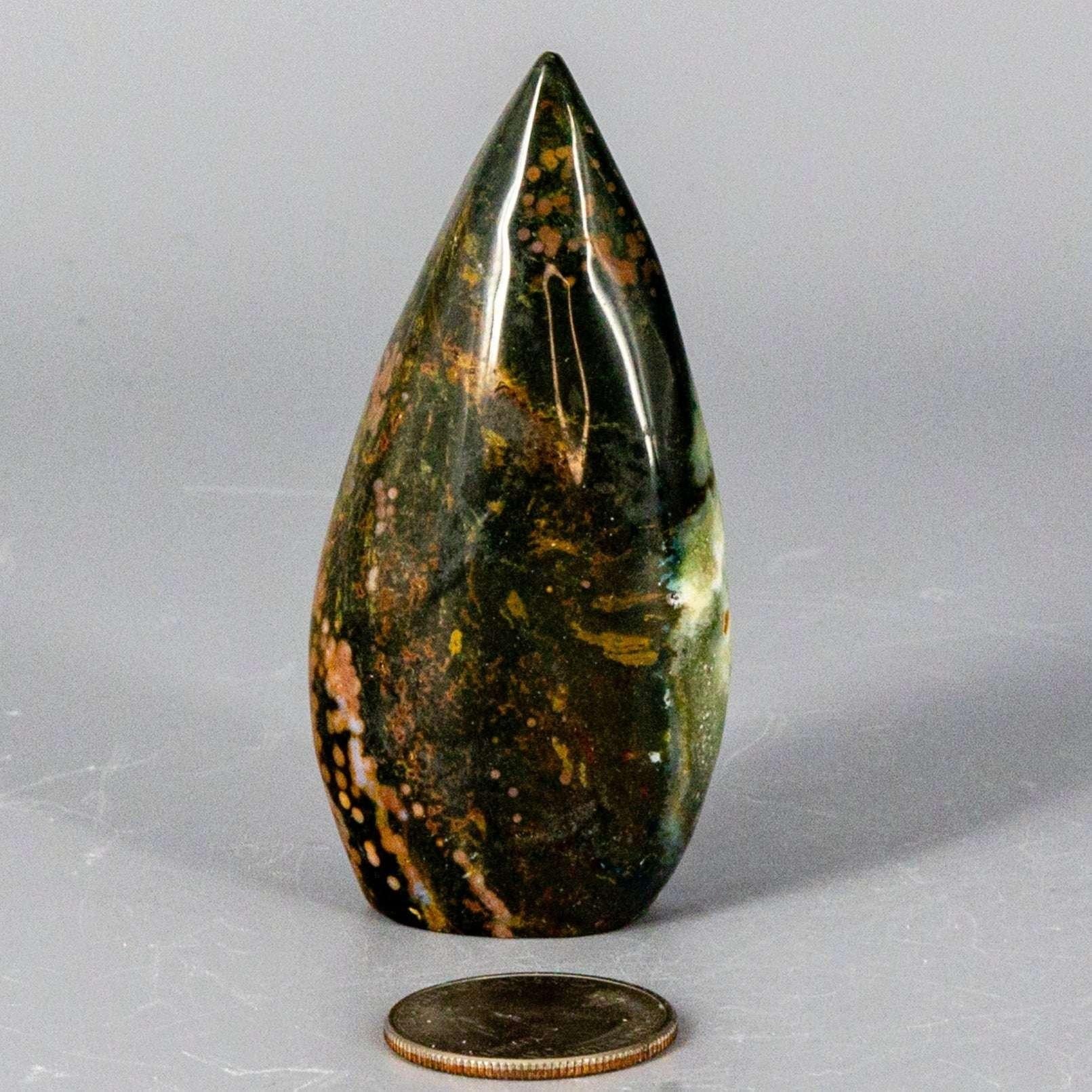 Ocean Jasper Torch Freeform | Small 78g Natural Crystal