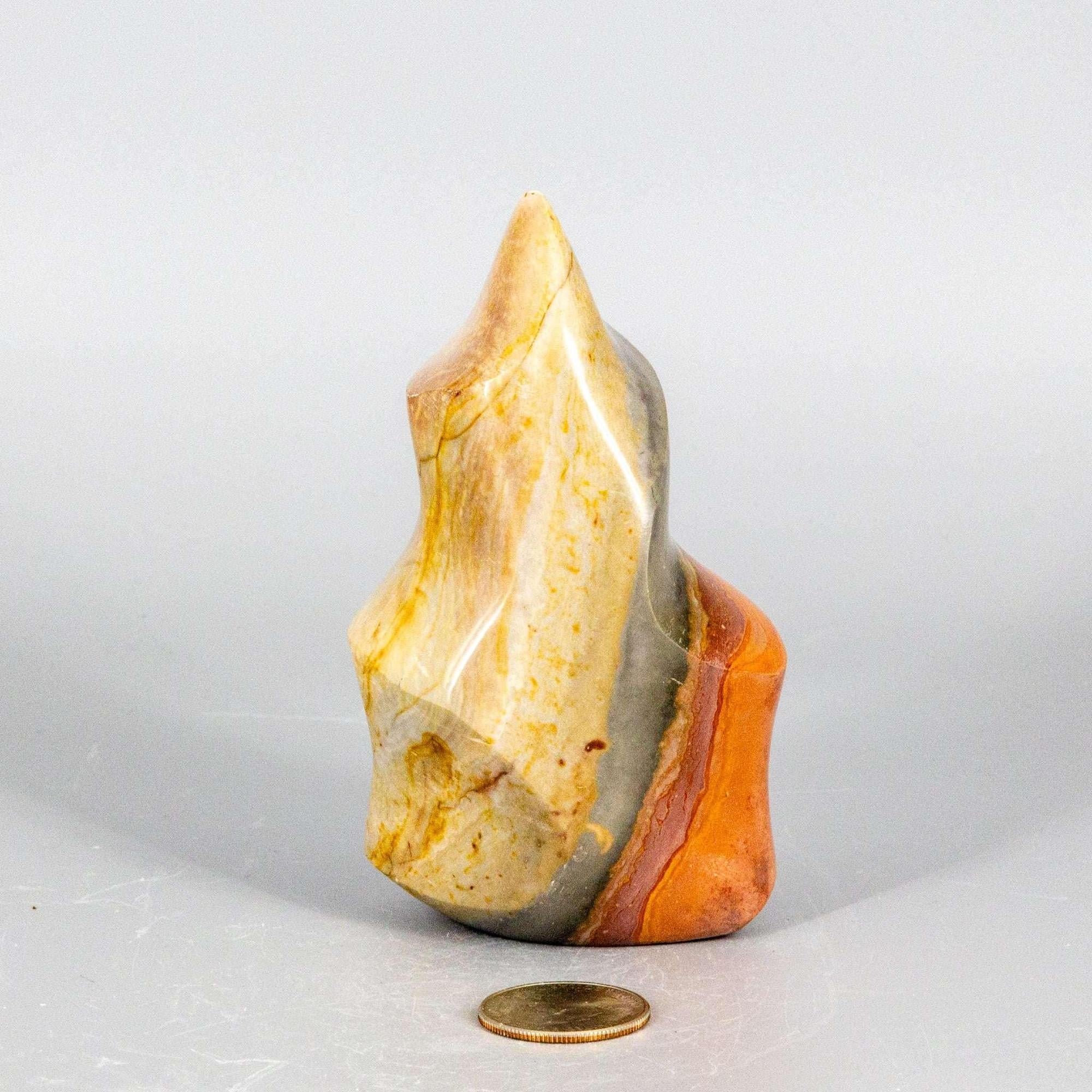 Polychrome Jasper Flame - Premium