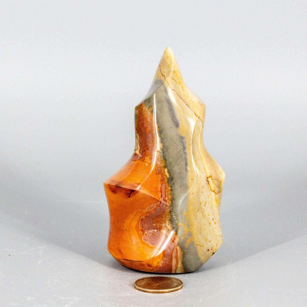 Polychrome Jasper Flame - Premium