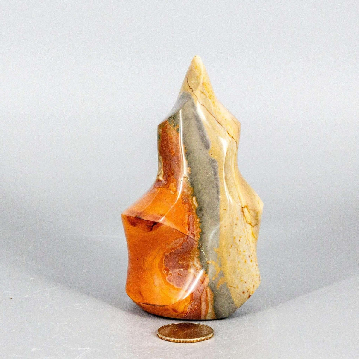 Polychrome Jasper Flame - Premium