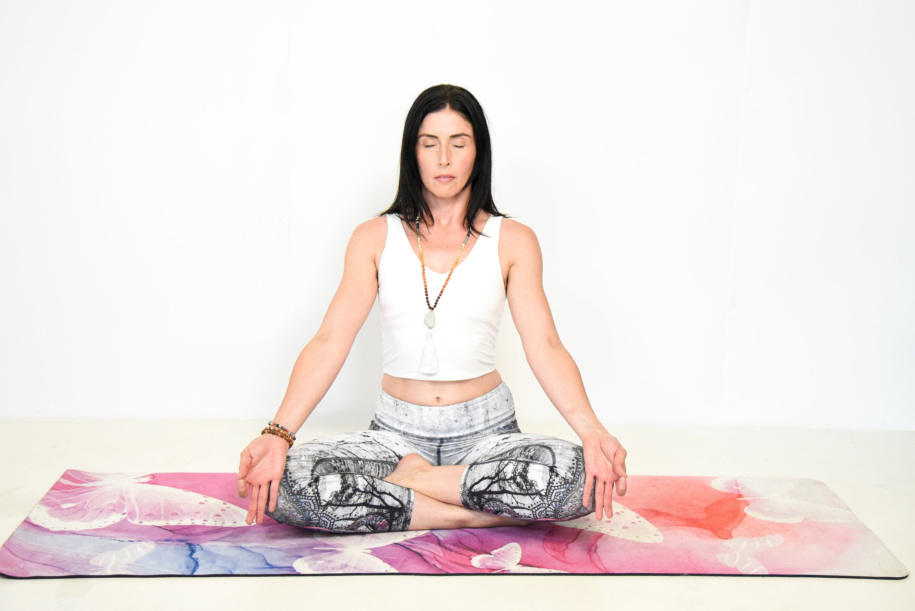 Rainbow Meditation Mala – 108 Beads for Chakra Alignment & Energy Flow