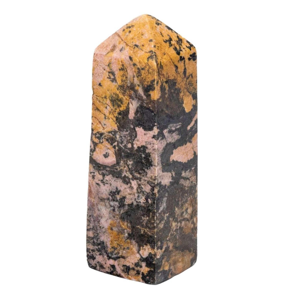 Rhodonite Crystal Tower Stone of Compassion and Healing