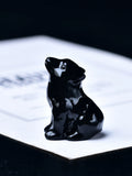 Crystal Wolf Statues