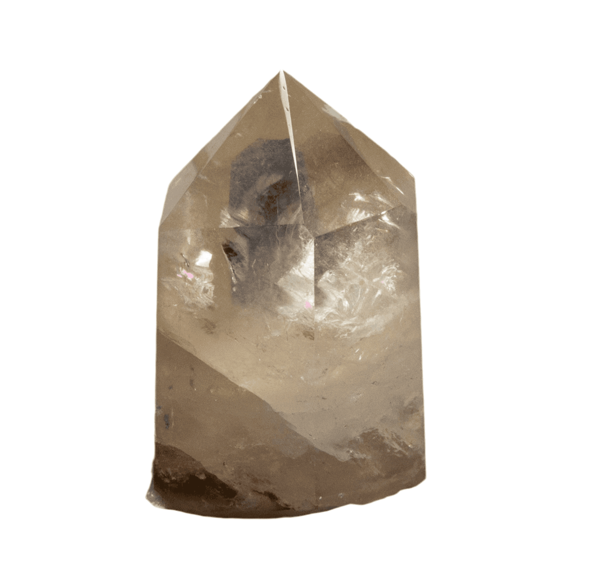 Smoky Quartz Crystal Tower Phantom Root Chakra Stone