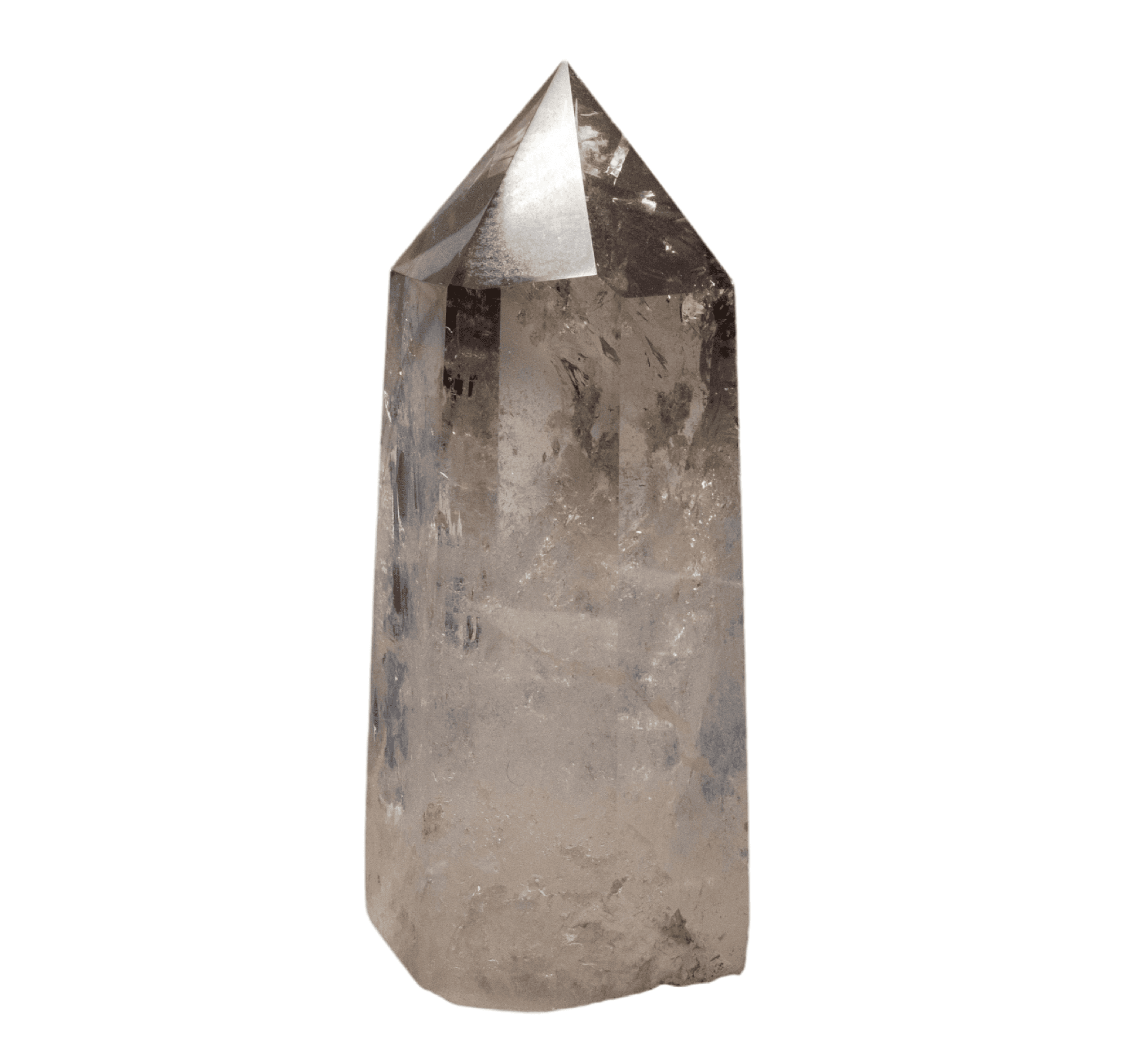 Smoky Quartz Crystal Tower Phantom Root Chakra Stone