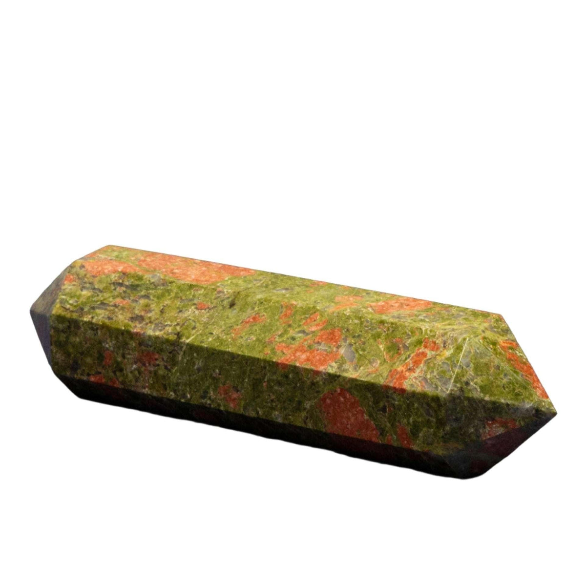Unakite Crystal Double Termination Point Heart Chakra