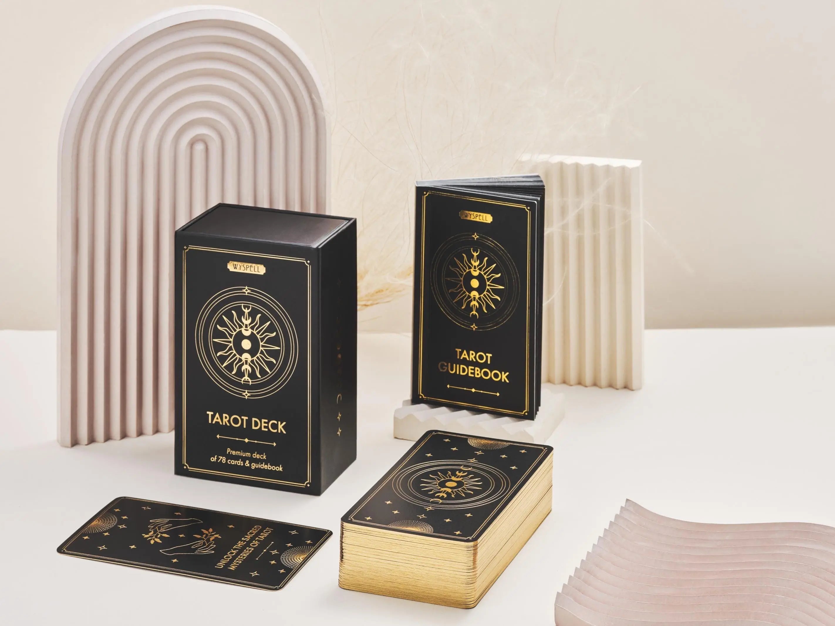 Gold Tarot Deck