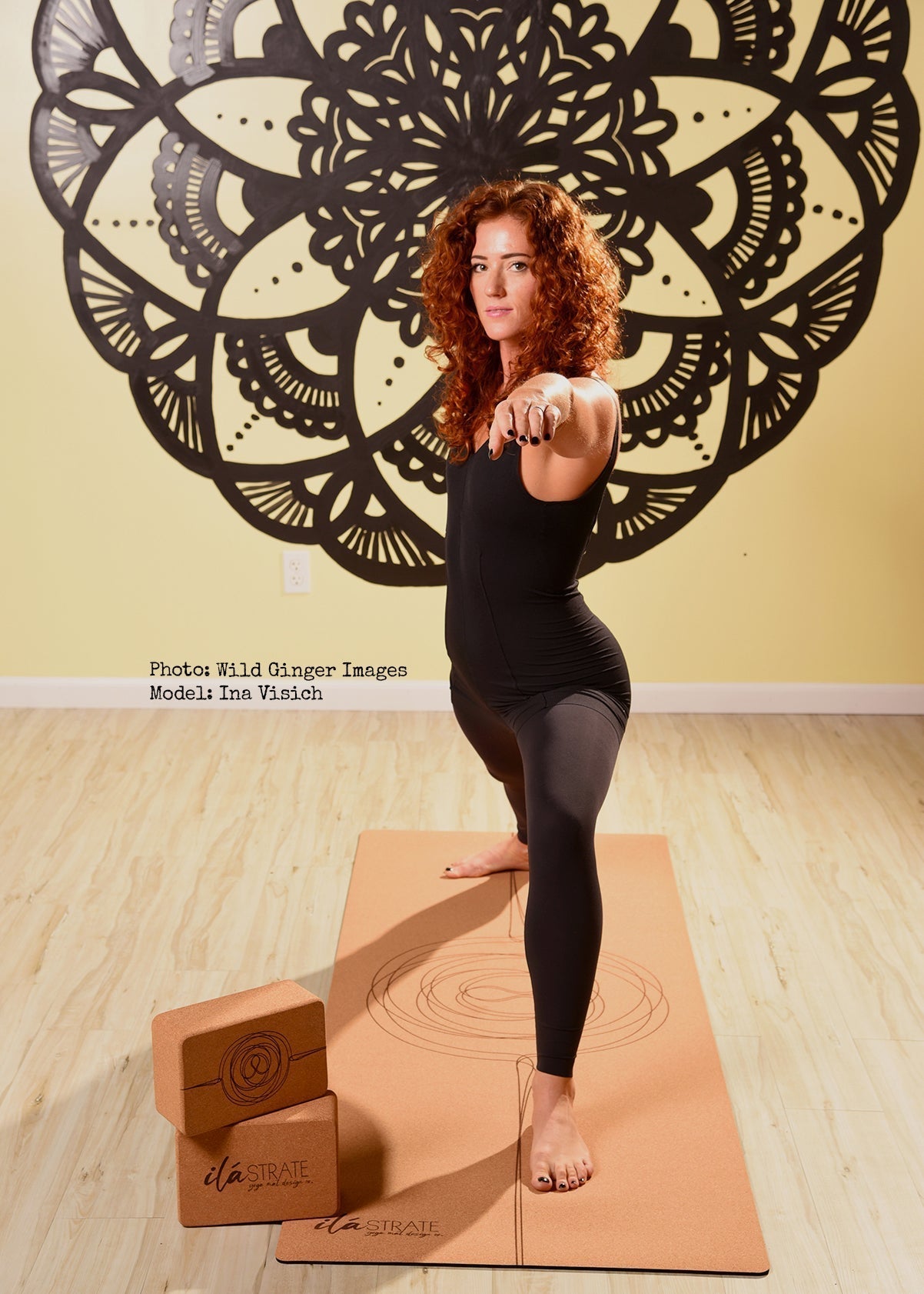 Jūti WANDERER Cork TRAVEL Yoga Mat
