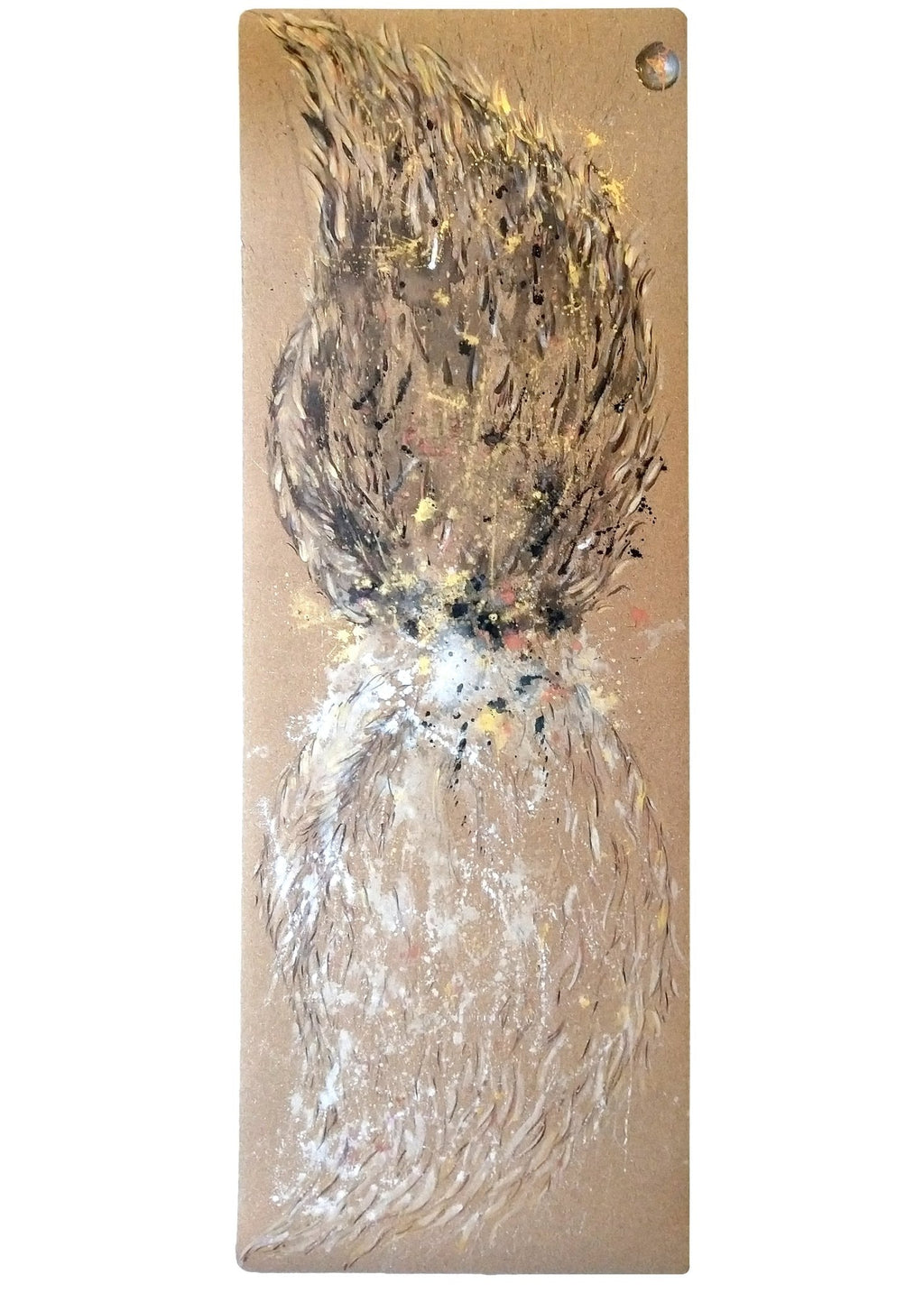 Khecara Hand Painted Cork Yoga Mat