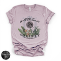 Spill The Tea Sis Society Tee | Witchy Community Graphic T-Shirt