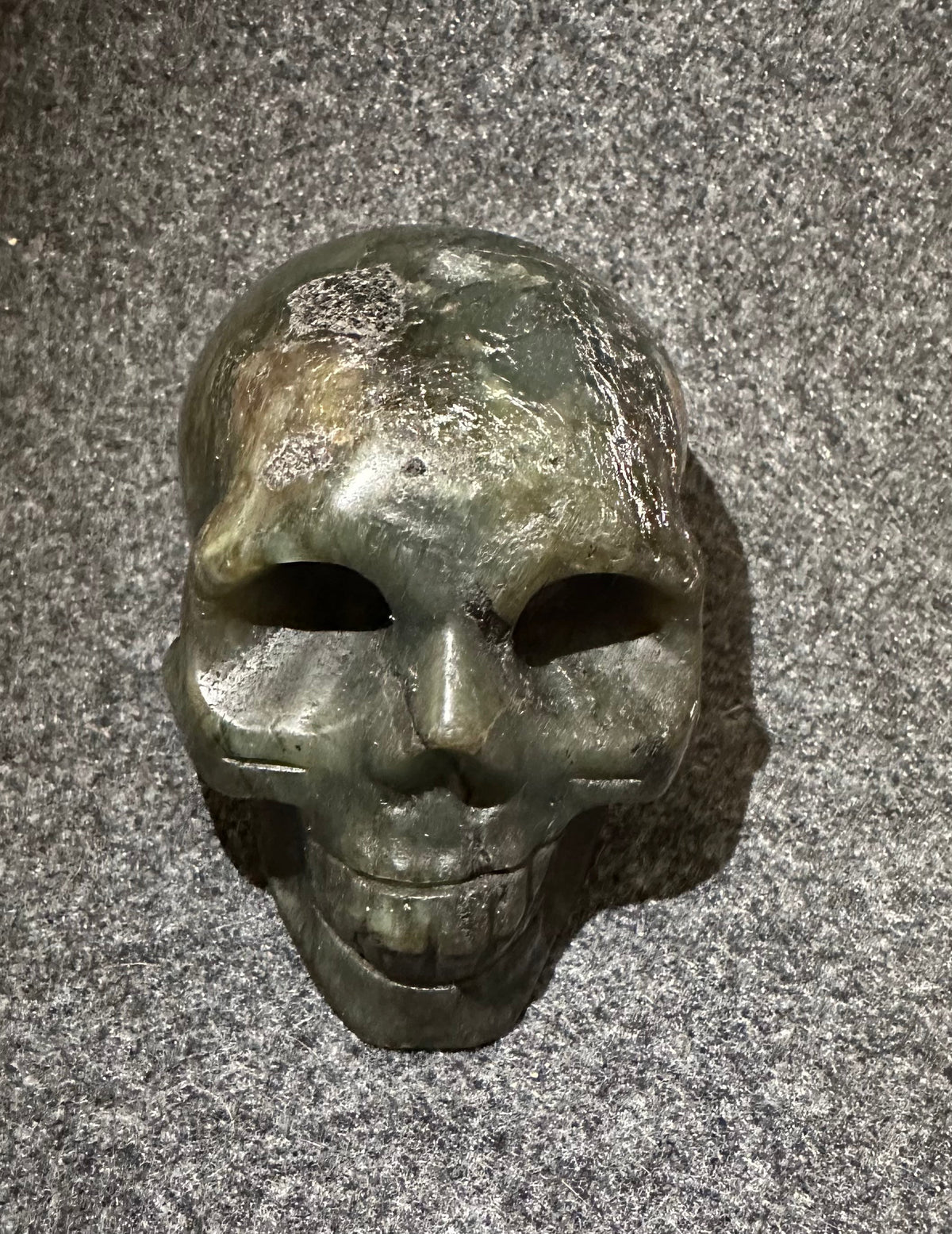 Labradorite Crystal Skull