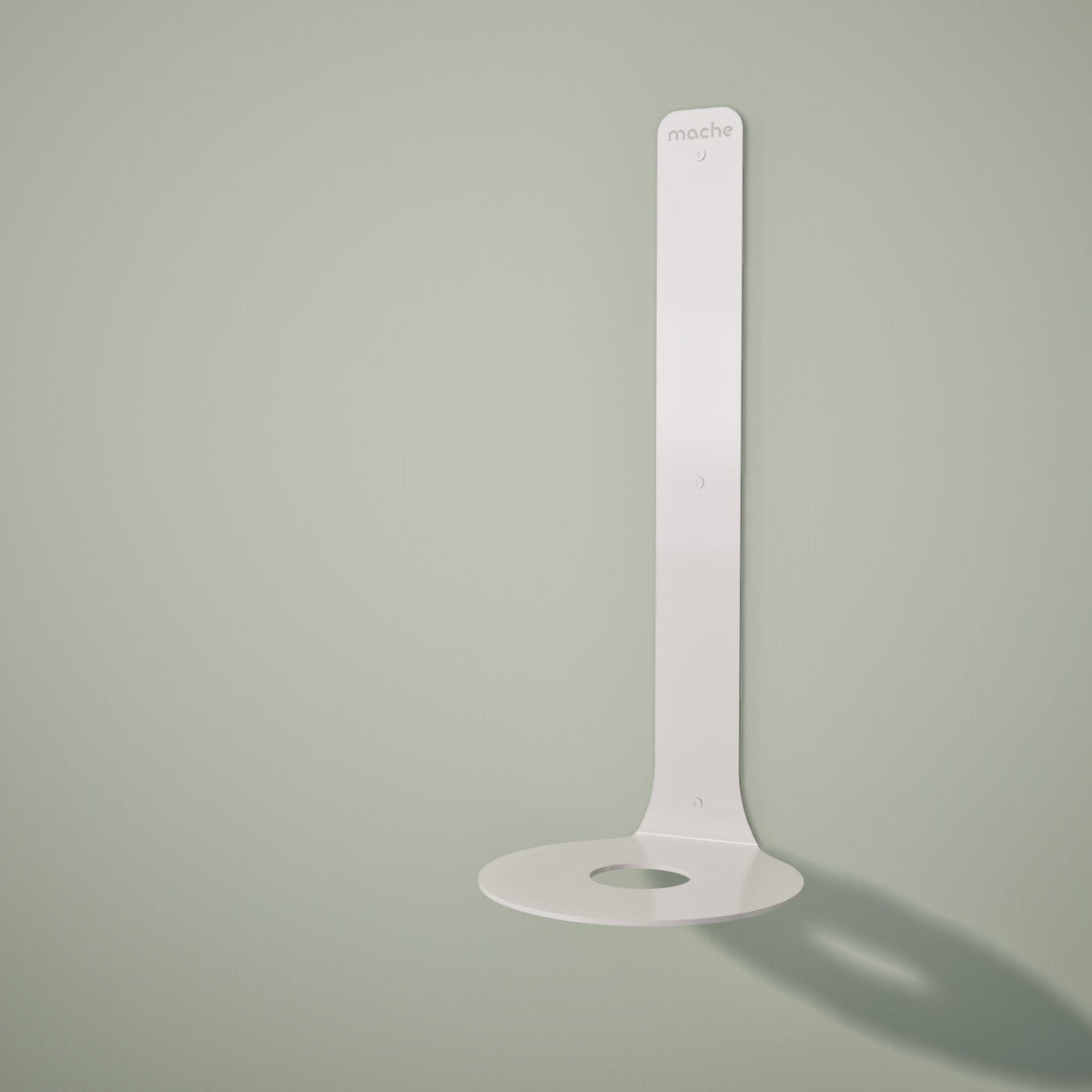 Yoga Block Wall Bracket | White